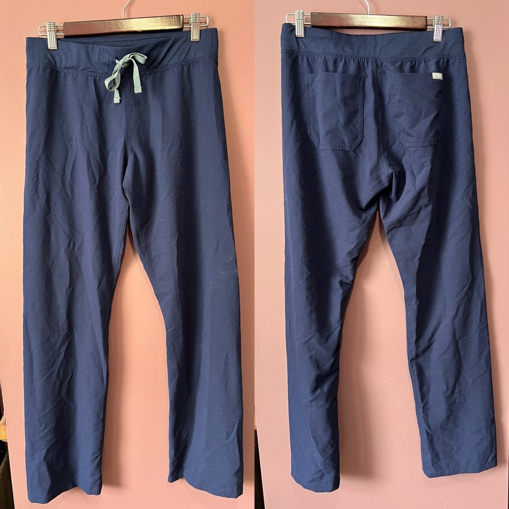 Figs Technical Collection Navy Scrub Pants